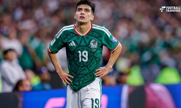 FIFA WORLD CUP 2026 MEXICO VS. ECUADOR FIFA WORLD CUP 2026 MEXICO VS. ECUADOR MEXICO VS. ECUADOR 30062026 MEXICO CITY, MEXICO Action photo of Gilberto Mora (No. 19) of Mexico celebrating the victory over Ecuador after a match in the 2026 FIFA World ...