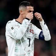 Portugal's Cristiano Ronaldo is sent off against Ireland in World Cup qualifying