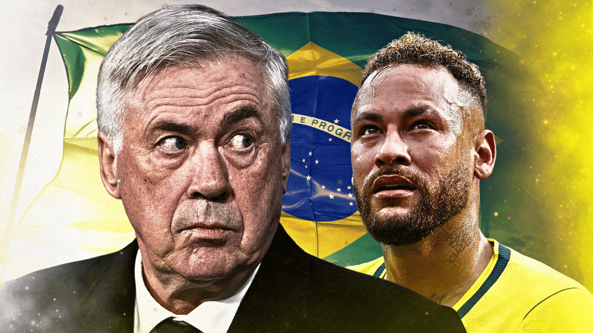 Neymar, Carlo Ancelotti, Brazil