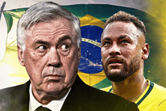 Neymar, Carlo Ancelotti, Brazil
