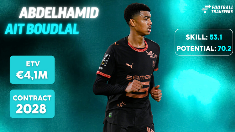 Abdelhamid Ait Boudlal bij Stade Rennes
