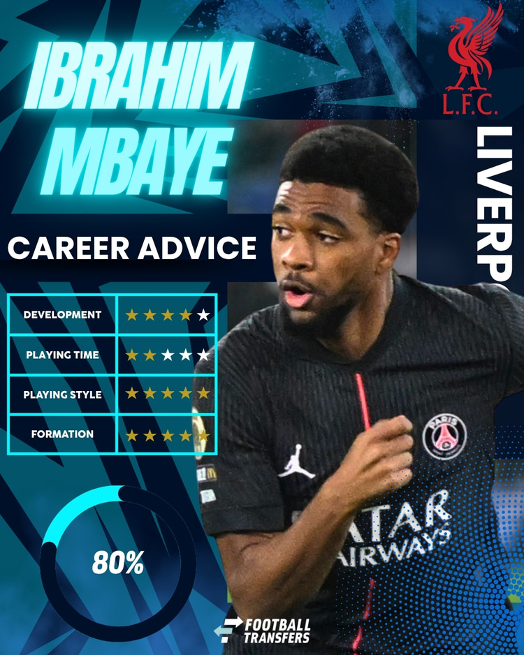 Ibrahim Mbaye, Liverpool, Club Fit