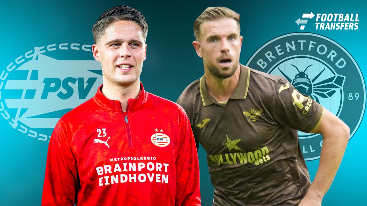 Joey Veerman, Jordan Henderson, PSV, Brentford