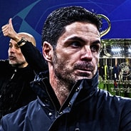 Champions League, Mikel Arteta, Pep Guardiola