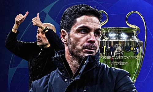 Champions League, Mikel Arteta, Pep Guardiola