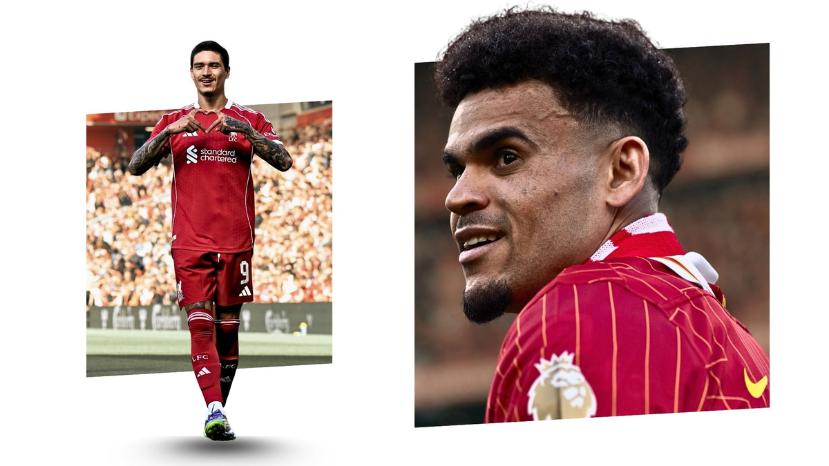 Darwin Nunez, Luis Diaz, Liverpool