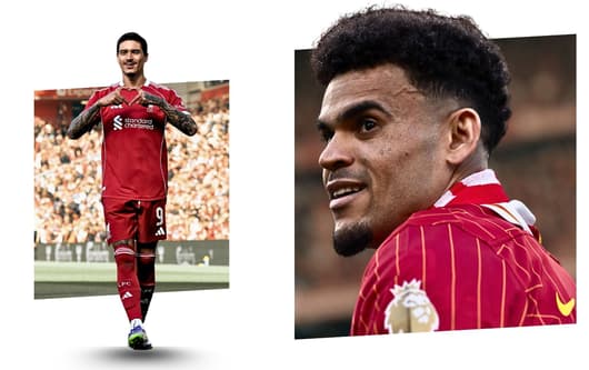 Darwin Nunez, Luis Diaz, Liverpool