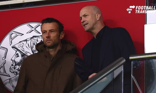 AMSTERDAM, NETHERLANDS - OCTOBER 22: Technical Director Jordi Cruijff of Ajax during the UEFA Conference League 2026 27 match between AFC Ajax and Atalanta BC at Johan Cruijff Arena on October 22, 2026 in Amsterdam, Netherlands.  Copyright: xDijksxM...
