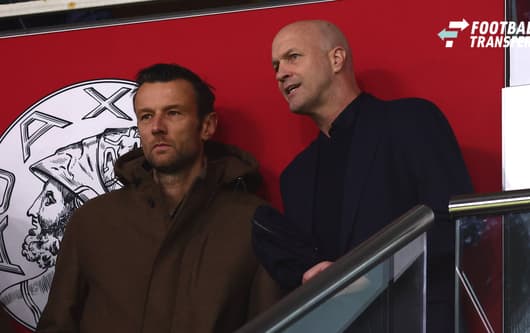 AMSTERDAM, NETHERLANDS - OCTOBER 22: Technical Director Jordi Cruijff of Ajax during the UEFA Conference League 2026 27 match between AFC Ajax and Atalanta BC at Johan Cruijff Arena on October 22, 2026 in Amsterdam, Netherlands.  Copyright: xDijksxM...