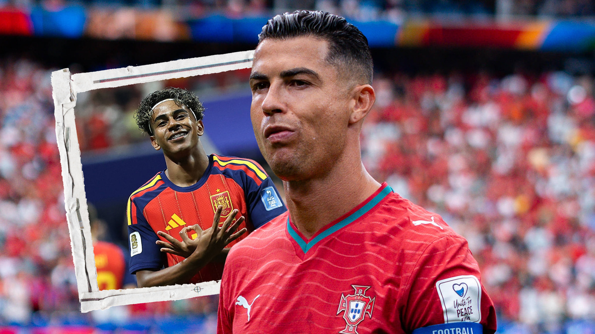 Cristiano Ronaldo, Lamine Yamal