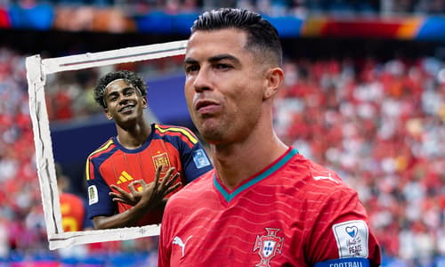 Cristiano Ronaldo, Lamine Yamal