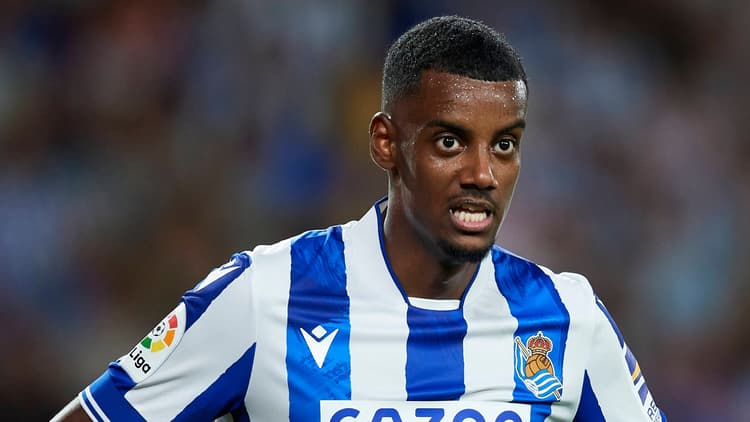 Alexander Isak at Real Sociedad