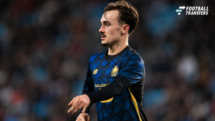 Marius Broholm speelt dit seizoen namens Lille OSC op huurbasis bij FC Utrecht. 