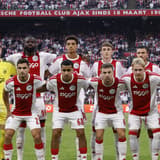 AMSTERDAM - (Top row lr) AFC Ajax goalkeeper Marc-AndrÃ ter Stegen, Aaron Bouwman of AFC Ajax, Tolu Arokodare of AFC Ajax. Youri Baas of AFC Ajax, Steven Berghuis of AFC Ajax, Caio Henrique of AFC Ajax (bottom row) Lucas Rosa of AFC Ajax, Abdallah O...