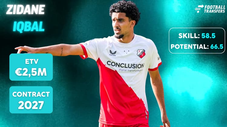 Zidane Iqbal bij FC Utrecht