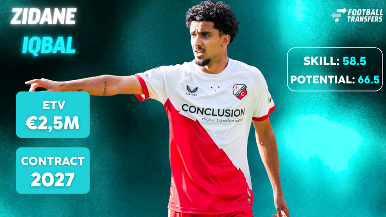 Zidane Iqbal bij FC Utrecht