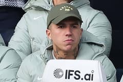 Enzo Fernandez watches Chelsea's FA Cup tie with Port Vale from the bench