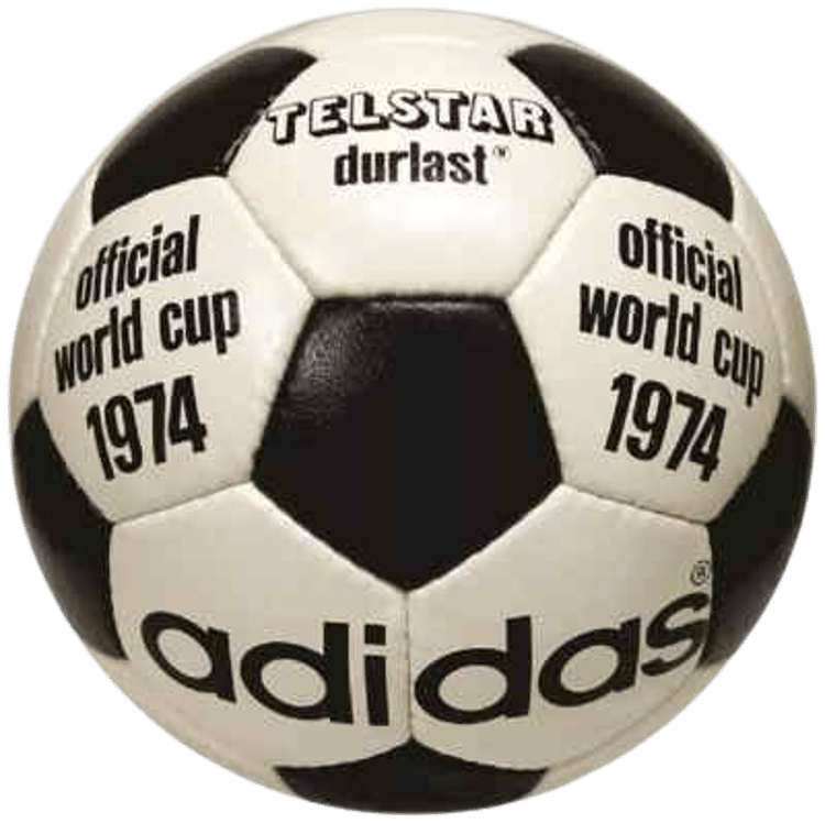 1974 World Cup match ball (Telstar Durlast)