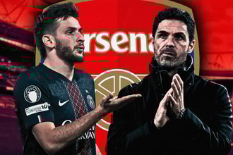 Khvicha Kvaratskhelia, Mikel Arteta, Arsenal, 2025/26