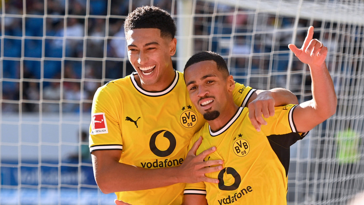 Jobe Bellingham (left) and Ethan Nwaneri (right)