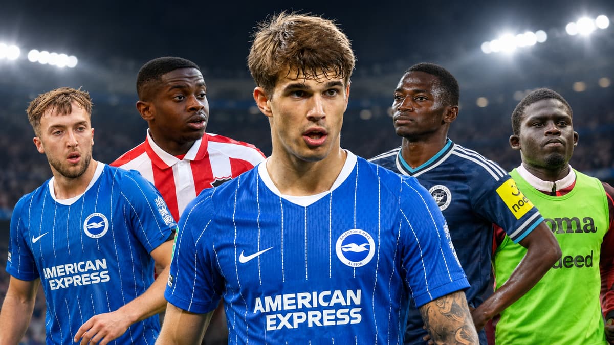 Discover five of the Premier League's brightest young talents outside the Big Six, including Luka Vuskovic, Noah Sadiki and Jack Hinshelwood.