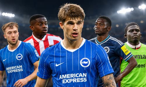 Discover five of the Premier League's brightest young talents outside the Big Six, including Luka Vuskovic, Noah Sadiki and Jack Hinshelwood.