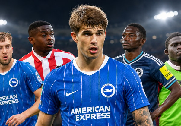 Discover five of the Premier League's brightest young talents outside the Big Six, including Luka Vuskovic, Noah Sadiki and Jack Hinshelwood.