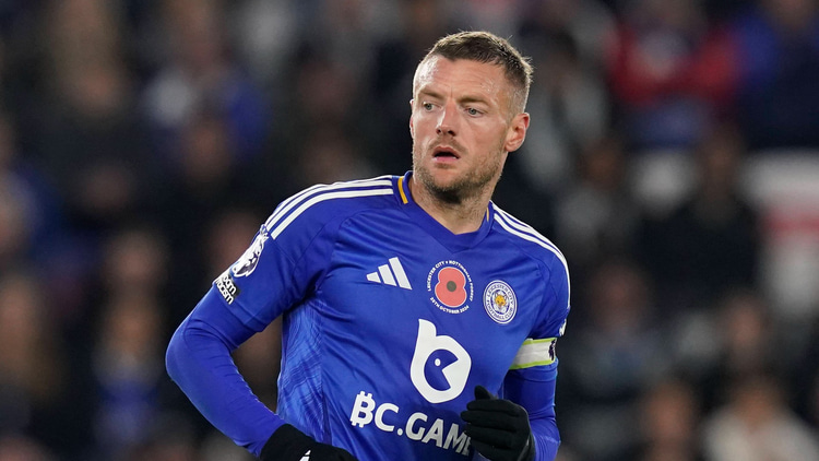 Jamie Vardy at Leicester