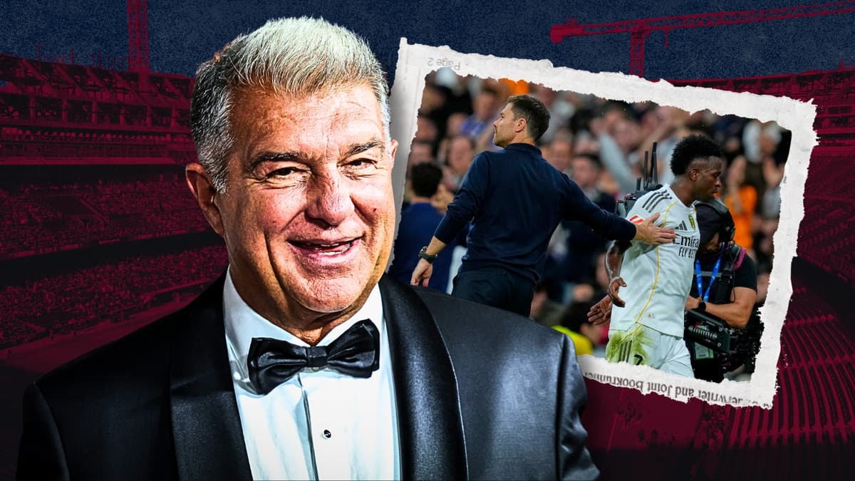 Joan Laporta, Barcelona president, Real Madrid, Xabi Alonso, Vini Jr