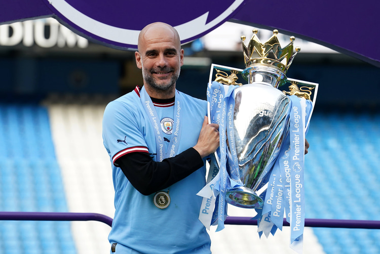 Pep Guardiola Premier League title