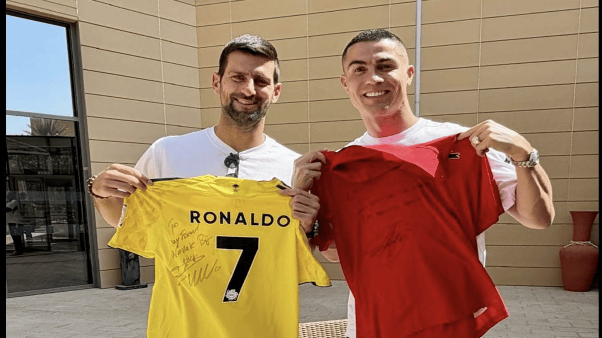 Cristiano Ronaldo, Novak Djokovic