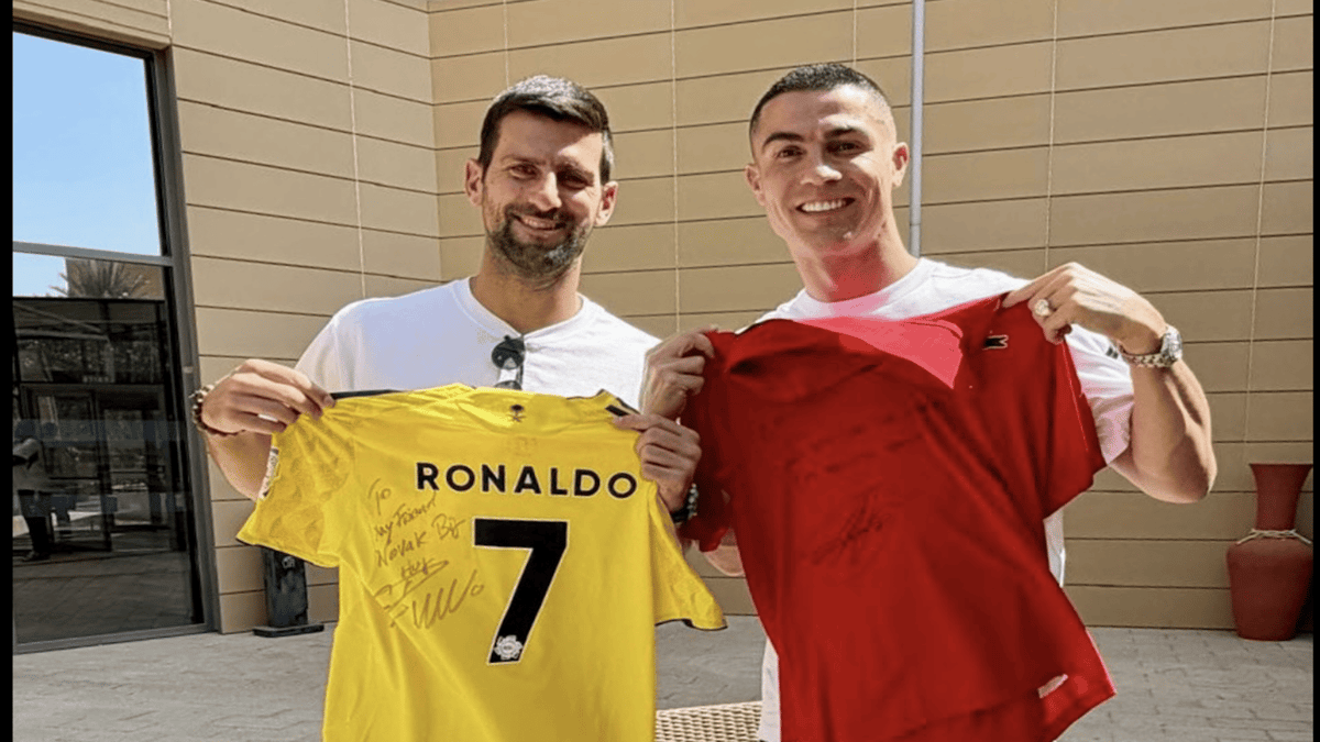 Cristiano Ronaldo, Novak Djokovic
