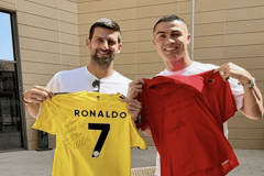 Cristiano Ronaldo, Novak Djokovic