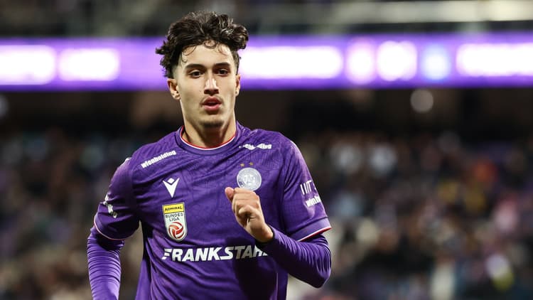 Sanel Saljic is bij Austria Wien uitgegroeid tot basisspeler.