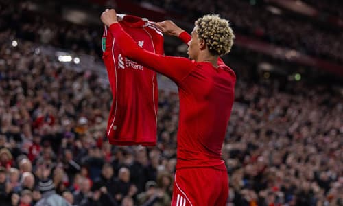 Liverpool's Hugo Ekitike was sent-off for his celebration against Southampton in the Carabao Cup