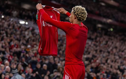 Liverpool's Hugo Ekitike was sent-off for his celebration against Southampton in the Carabao Cup