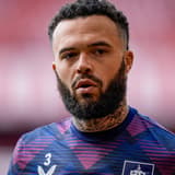 Nottingham Forest v Burnley - Premier League Quilindschy Hartman of Burnley participates in the pregame warmup session during the Premier League match between Nottingham Forest and Burnley at City Ground in Nottingham, United Kingdom, on April 19, 2...