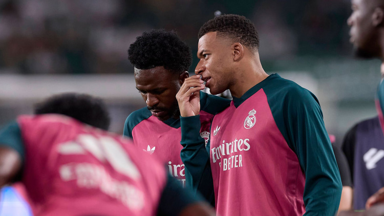 Real Madrid stars Vini Jr and Kylian Mbappe took off T-shirts supporting Ceuta