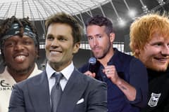 KSI, Ryan Reynolds, Tom Brady, Ed Sheeran