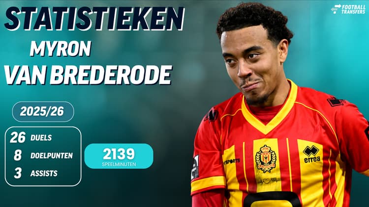 Myron van Brederode bij KV Mechelen