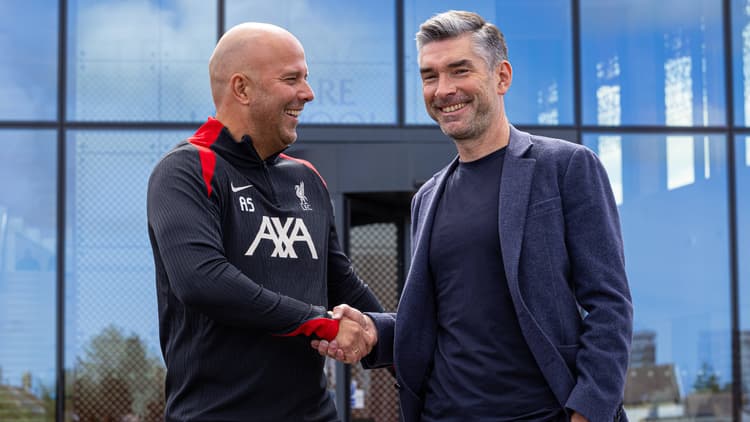 Arne Slot and Richard Hughes have a close relationship.