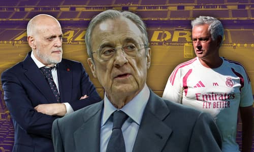 Javier Tebas, Florentino Perez, Jose Mourinho, Real Madrid