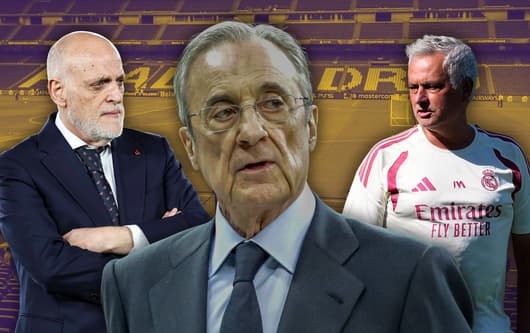 Javier Tebas, Florentino Perez, Jose Mourinho, Real Madrid