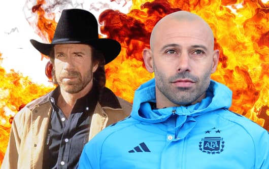 Javier Mascherano, Chuck Norris