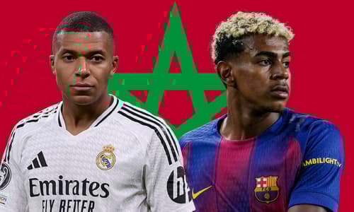Lamine Yamal, Kylian Mbappe, Morocco