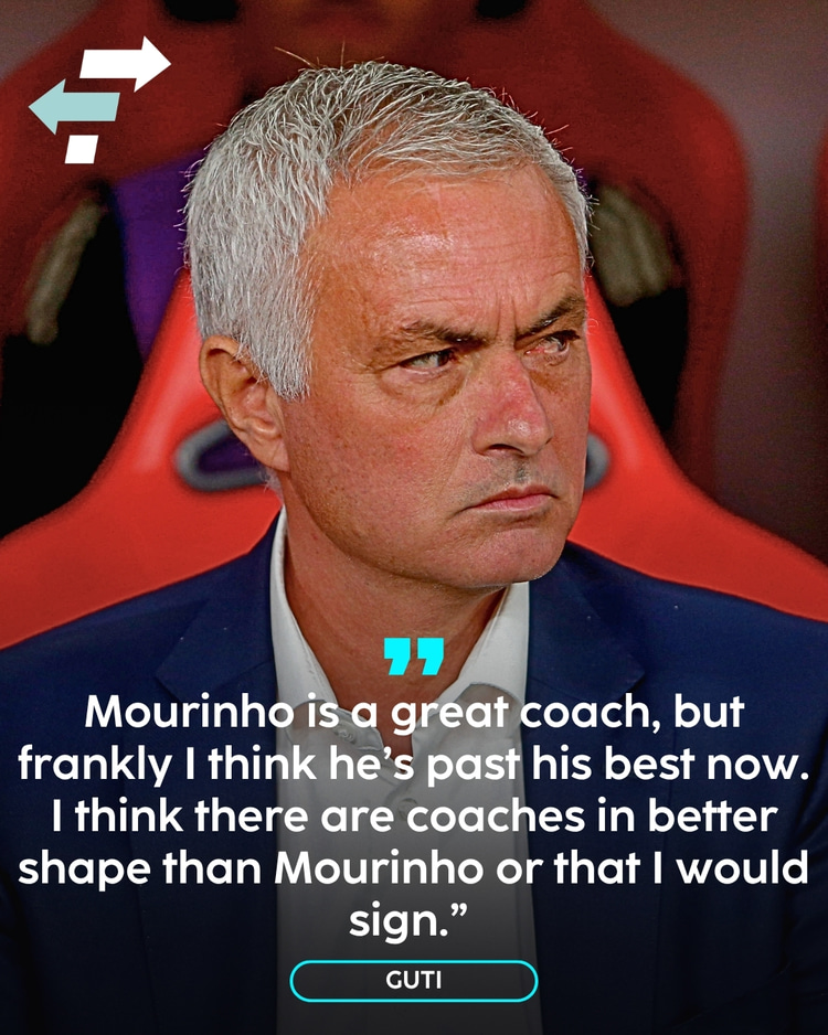 Guti on Jose Mourinho: He's past his best!