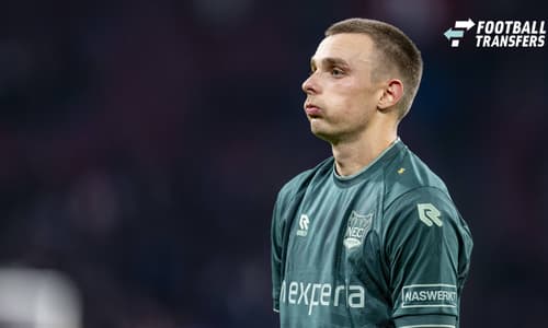 AMSTERDAM: NEC Nijmegen midfielder Darko Nejasmic during the Vriendenloterij Eredivisie match between Ajax and NEC at the Johan Cruijff ArenA on October 10, 2026, in Amsterdam, the Netherlands. Photo by DeFodi Images