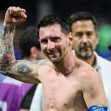 Lionel Messi, crying v Egypt