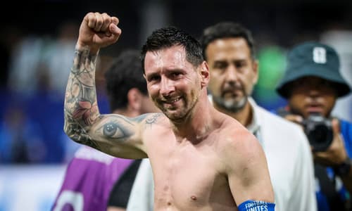 Lionel Messi, crying v Egypt