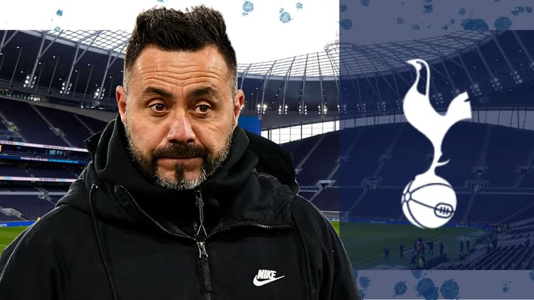 Roberto De Zerbi takes charge of his first Tottenham game this weekend